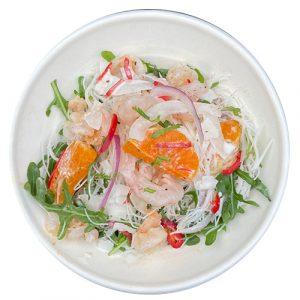 ceviche with coconut catering menu for markets festivals or private parties and venues