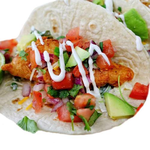 fish taco catering menu for wedding or private parties and venues
