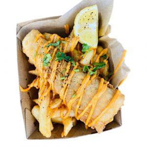 fish and chips catering menu for markets festivals or private parties and venues